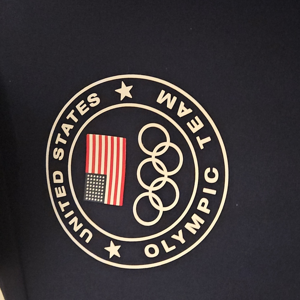 Ralph Lauren XL Olympic Blue Hoodie Sweatshirt 2016 - Picture 3 of 6